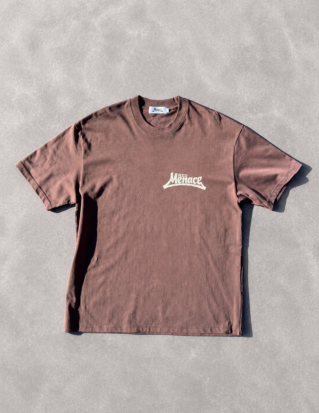 FINGERPRINT TEE - BROWN — view 2