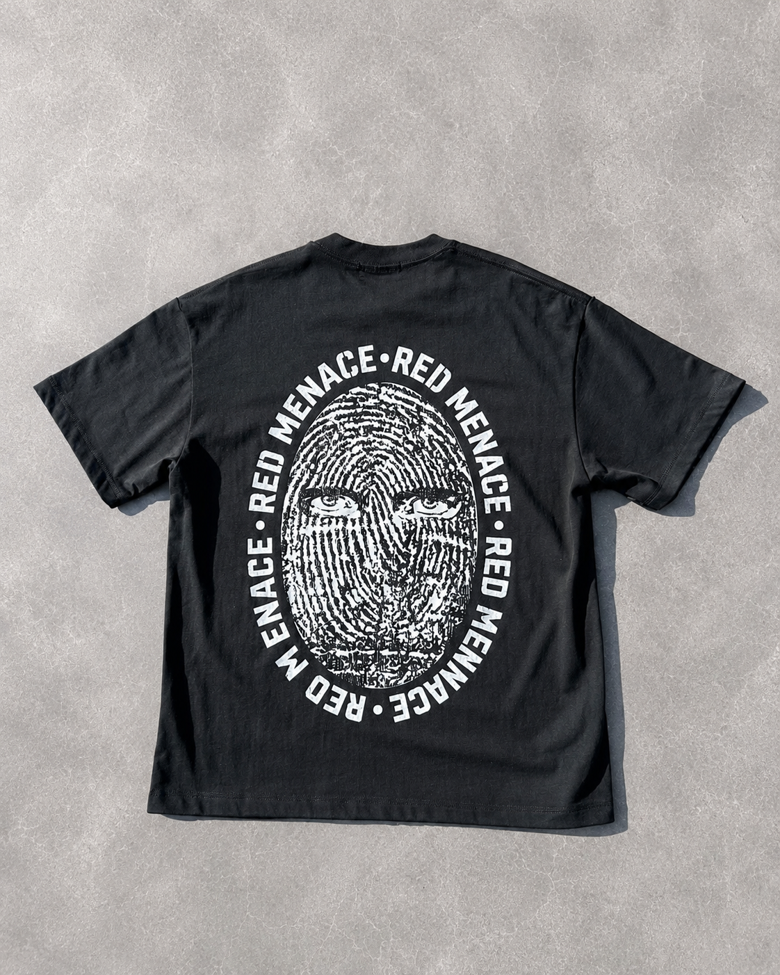 FINGERPRINT TEE - BLACK — view 1