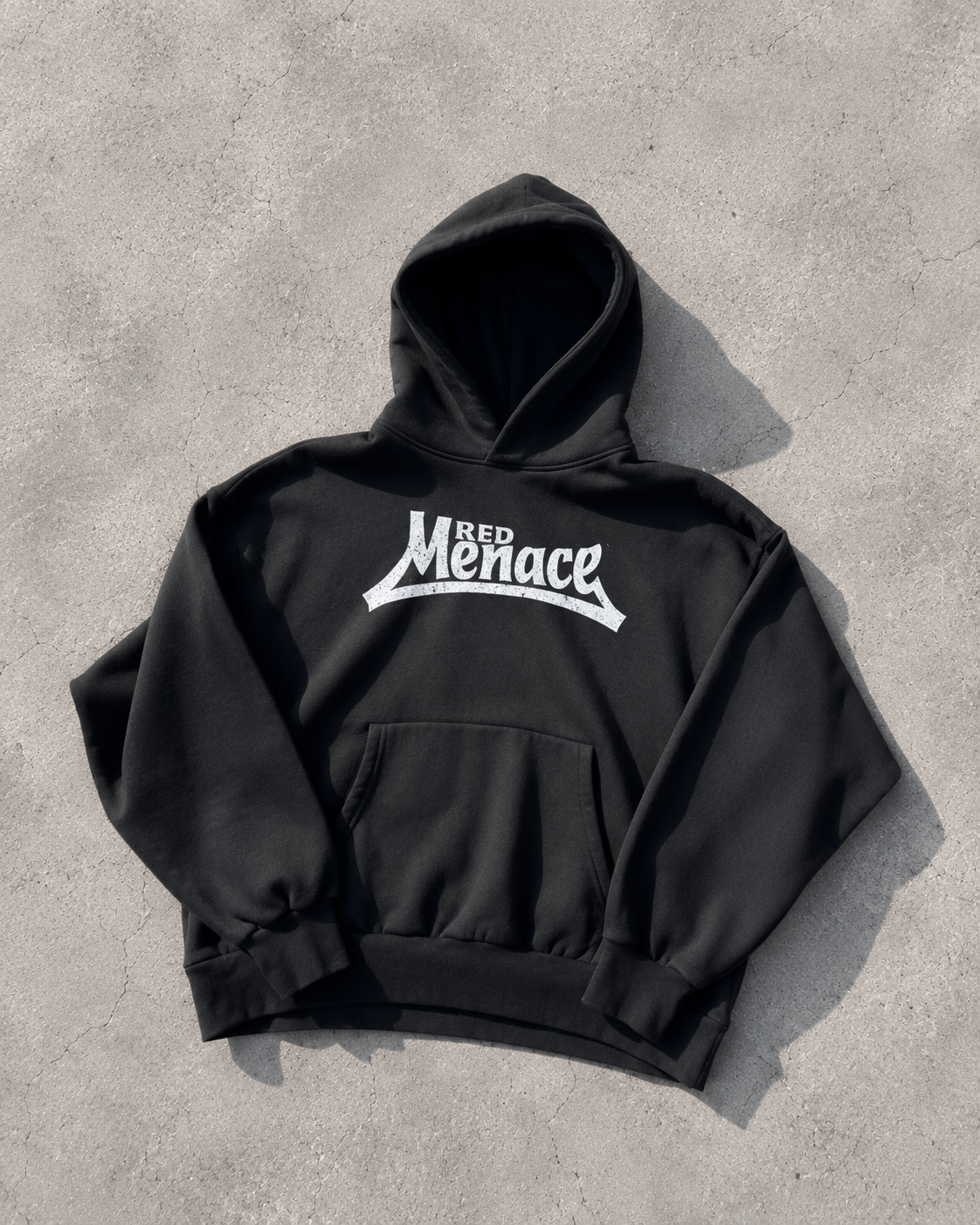 FINGERPRINT HOODIE - BLACK — view 1