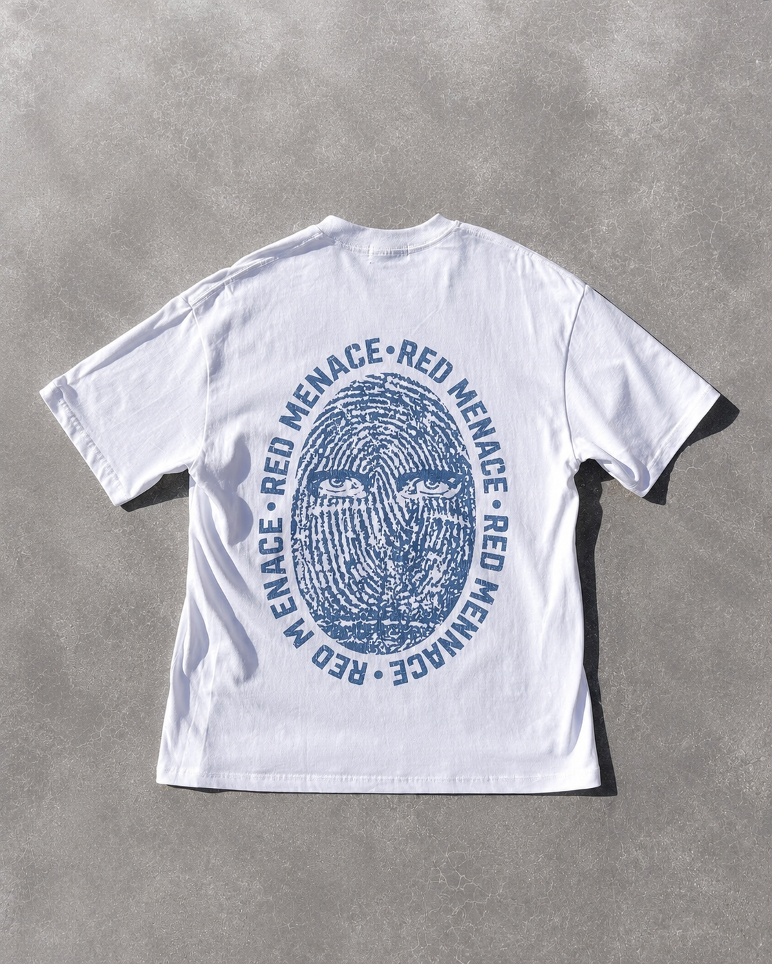FINGERPRINT TEE - WHITE