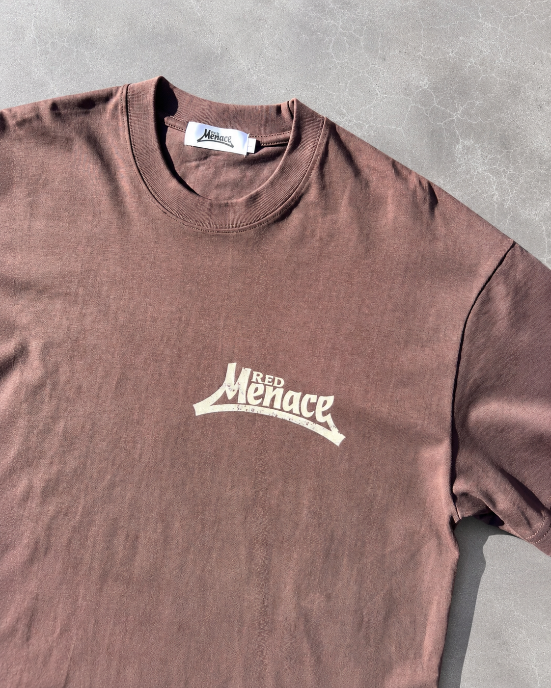 FINGERPRINT TEE - BROWN — view 4