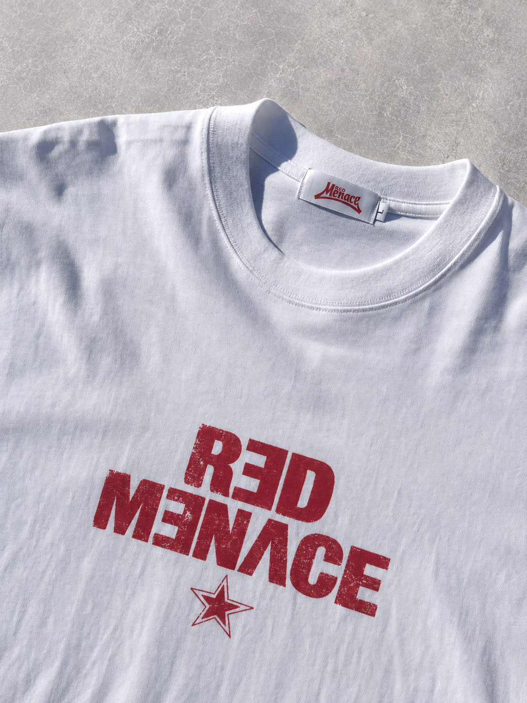 1-800-RED-WATCH TEE - WHITE — view 4